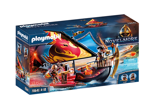 PLAYMOBIL 70641 BURNHAM RAIDERS FIRE SHIP